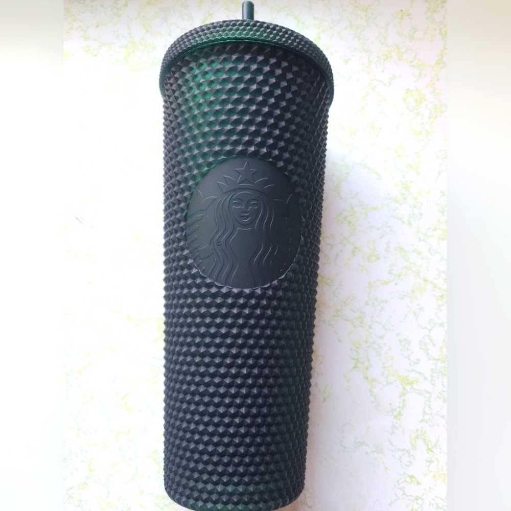 LTD 2019 Jelly Studded Starbuck 24oz Tumbler, Dark Green